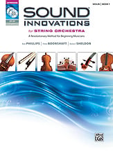 Sound Innovations for String Orchestra, Book 1 Violin string method book cover Thumbnail